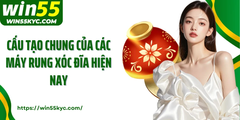Cấu tạo chung của các máy rung xóc đĩa hiện nay